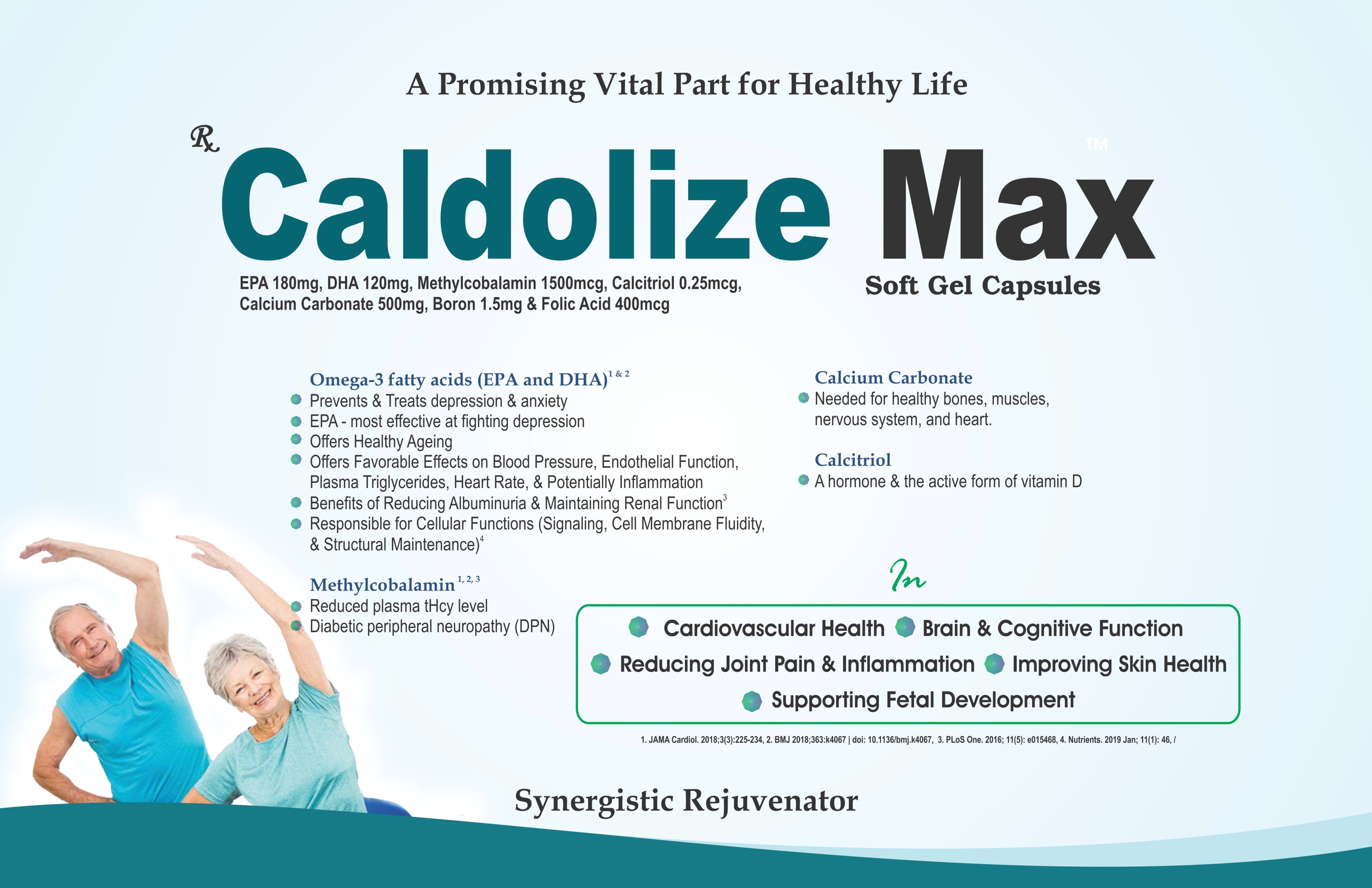 Caldolize Max Soft Gel Capsules - Healthy Life